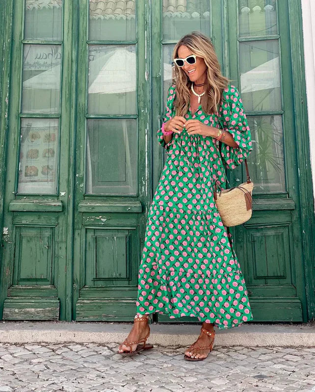 Bella Floral Summer Dress – Airy, Light & Colourful