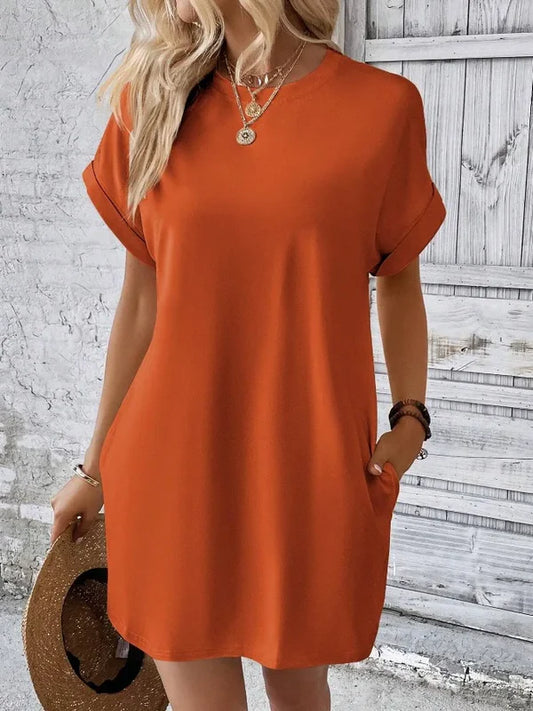 Sienna Summer Dress – Casual & Lightweight with Pockets